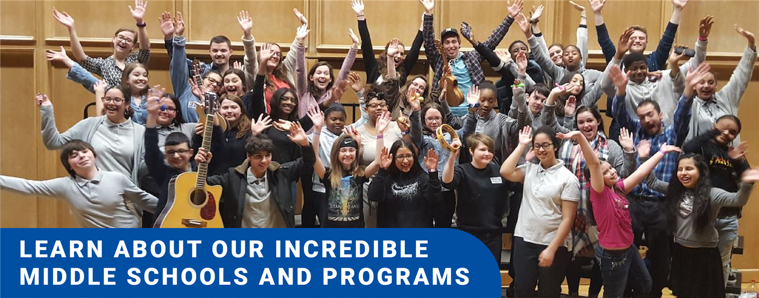 Learn about our incredible middle schools and programs 